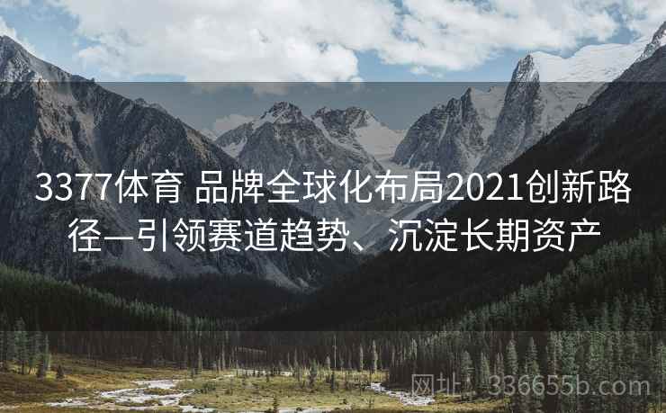 3377体育 品牌全球化布局2021创新路径—引领赛道趋势、沉淀长期资产