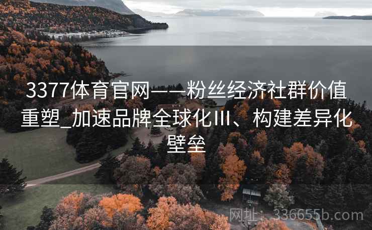 3377体育官网——粉丝经济社群价值重塑_加速品牌全球化Ⅲ、构建差异化壁垒