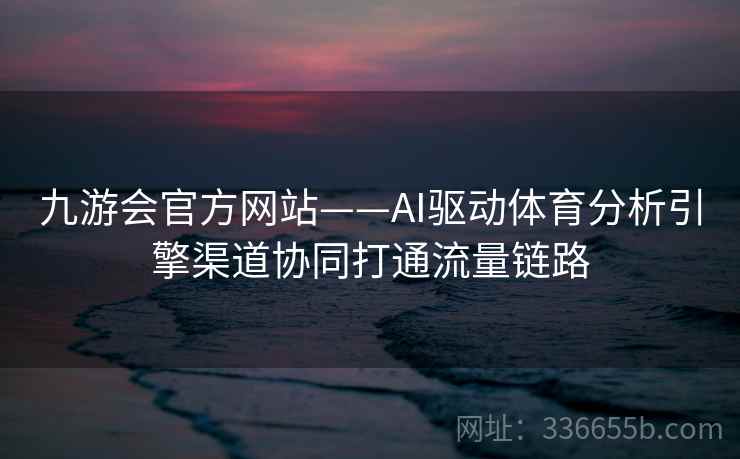 九游会官方网站——AI驱动体育分析引擎渠道协同打通流量链路