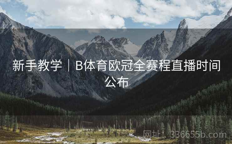 新手教学｜B体育欧冠全赛程直播时间公布